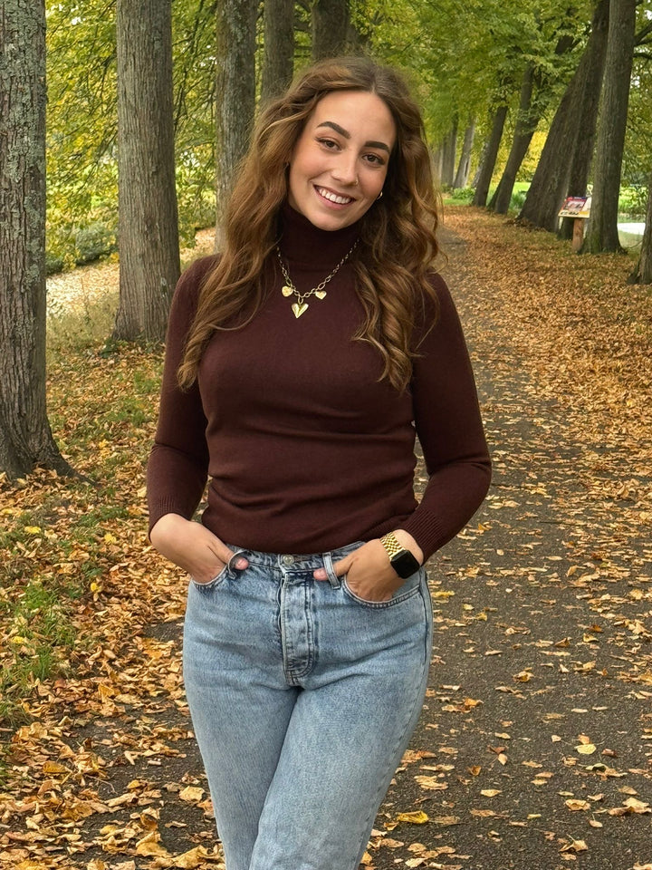 🤎 Bruine Coltrui – Warm, Aansluitend & Klassiek