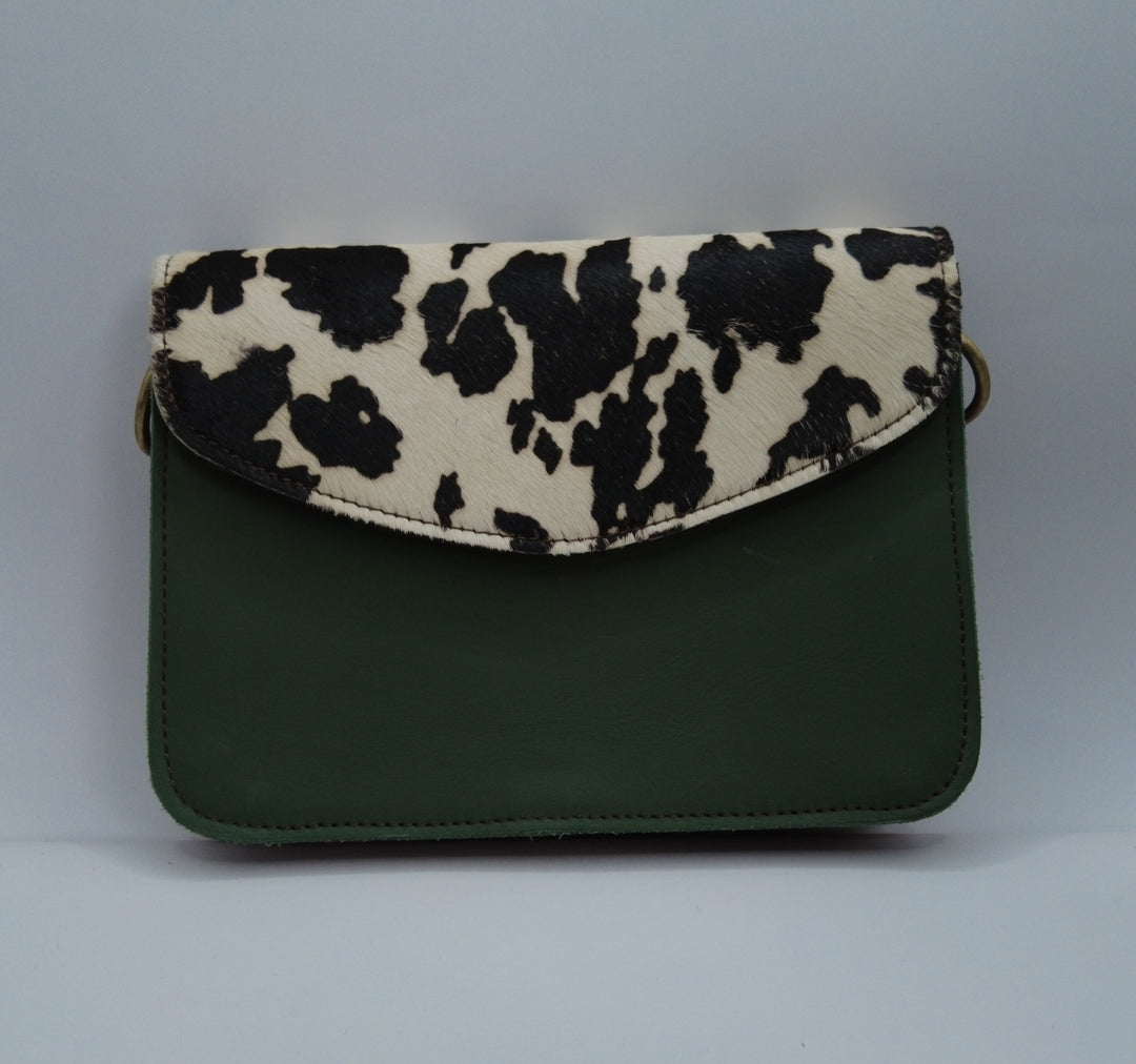 Green Cow – Leren Schoudertas