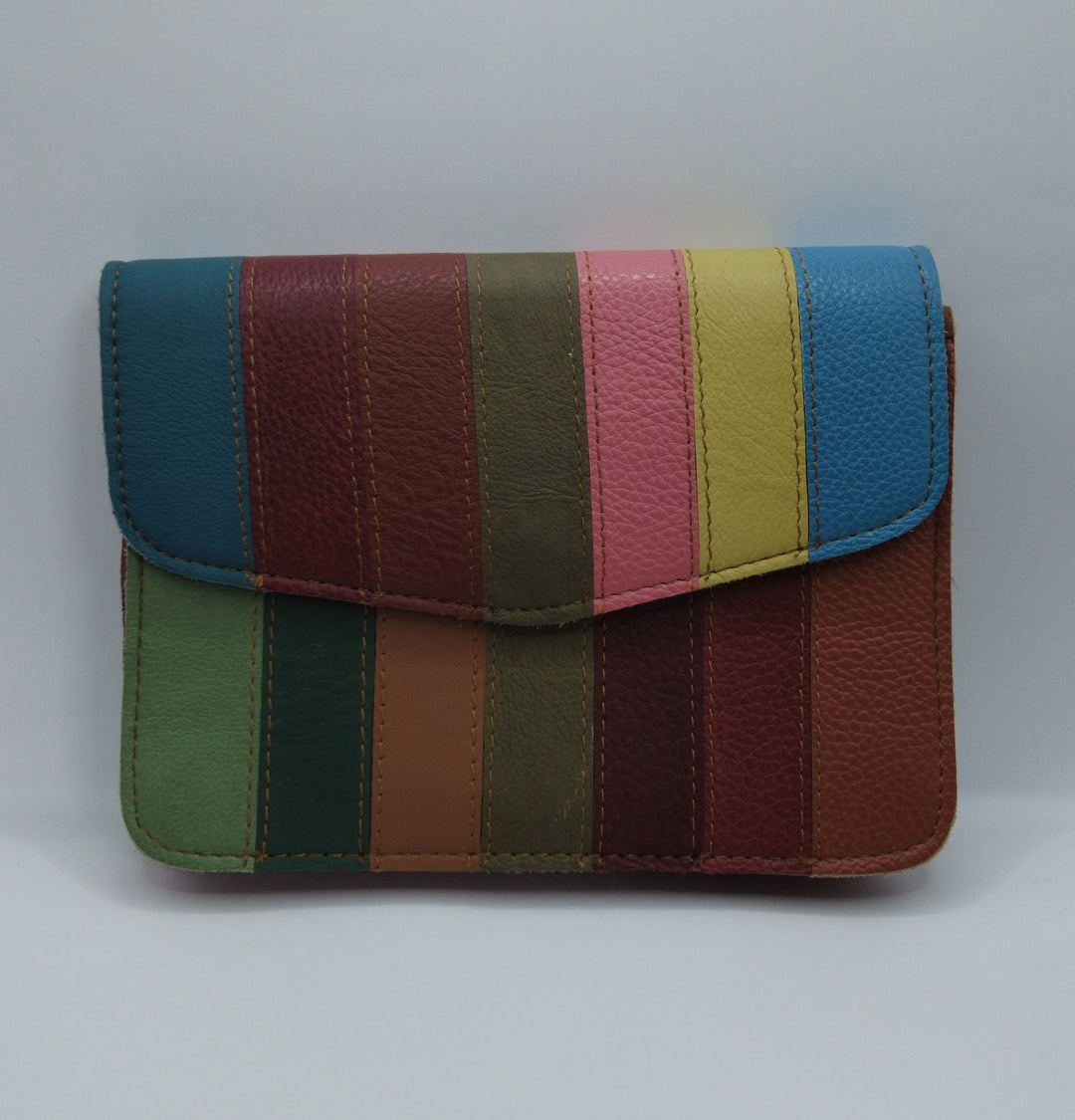 Multi Stripes – Leren Schoudertas