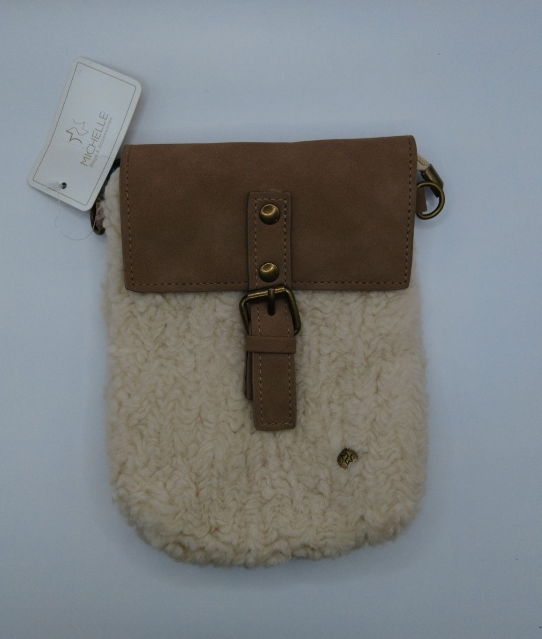 Cozy Chic – Schoudertasje met Wollook