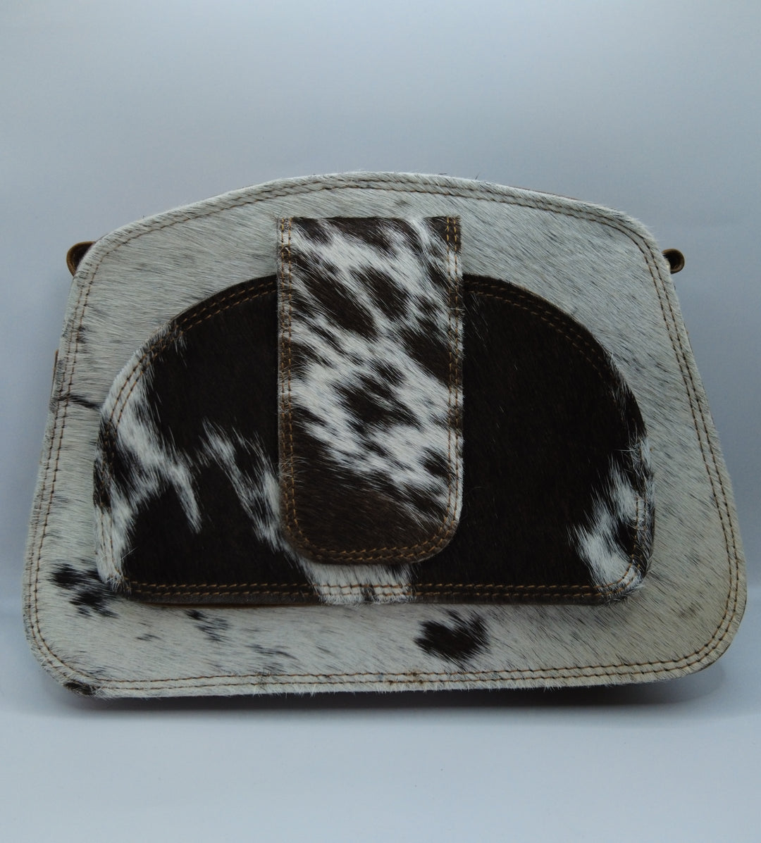 Wild Contrast – Leren Schoudertas