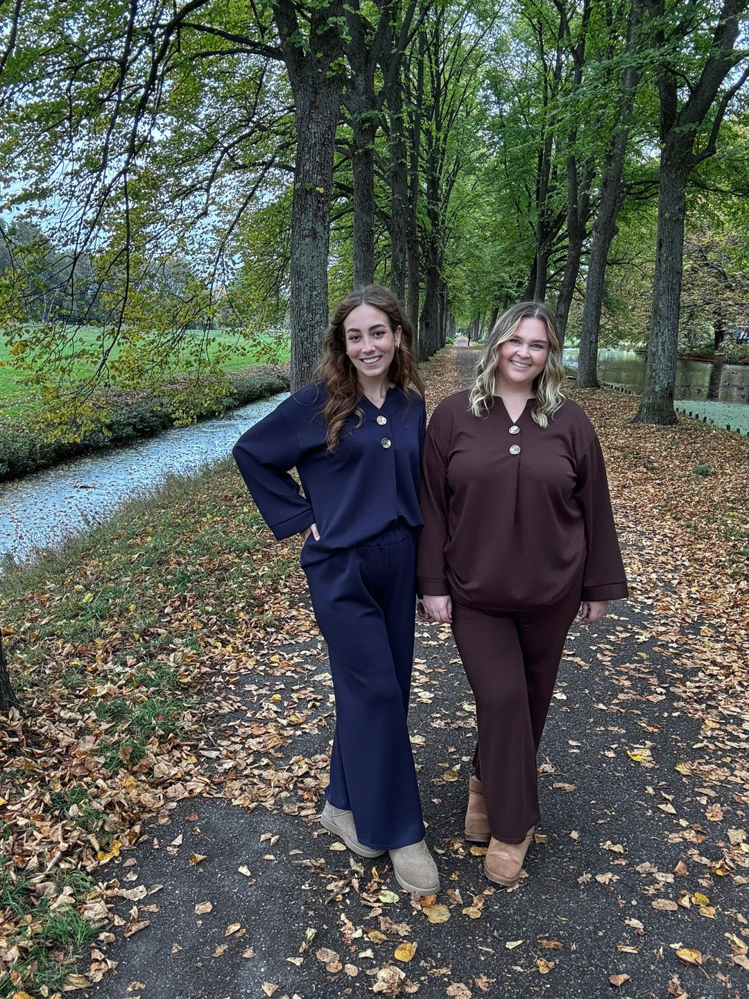 💙 Navy Blauw Loungepak – Tijdloos, Comfortabel & Zelfverzekerd